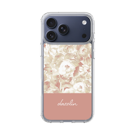 Slim Protection Case［ dazzlin - PaintFlower - Pink ］