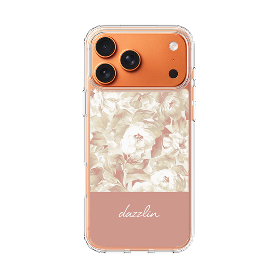 Slim Protection Case［ dazzlin - PaintFlower - Pink ］