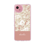 Slim Protection Case［ dazzlin - PaintFlower - Pink ］