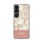 Slim Protection Case［ dazzlin - PaintFlower - Pink ］
