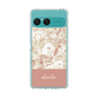 Slim Protection Case［ dazzlin - PaintFlower - Pink ］