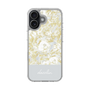 Slim Protection Case［ dazzlin - PaintFlower - Light Blue ］