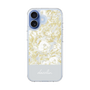 Slim Protection Case［ dazzlin - PaintFlower - Light Blue ］