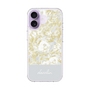 Slim Protection Case［ dazzlin - PaintFlower - Light Blue ］