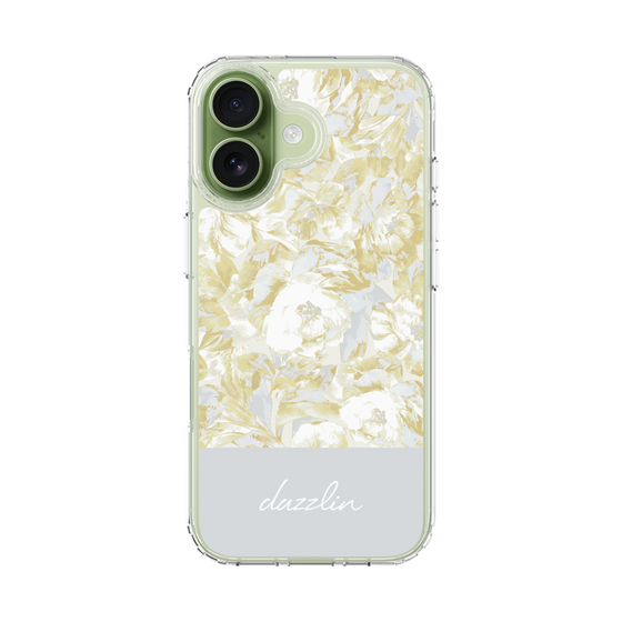Slim Protection Case［ dazzlin - PaintFlower - Light Blue ］
