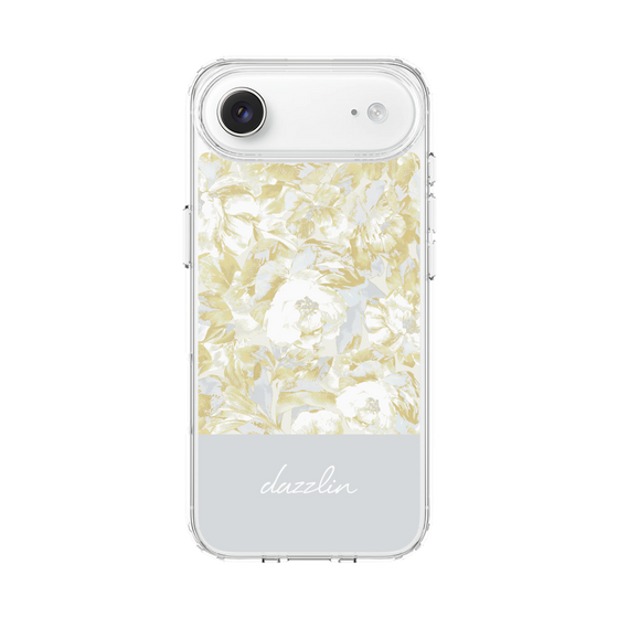 Slim Protection Case［ dazzlin - PaintFlower - Light Blue ］