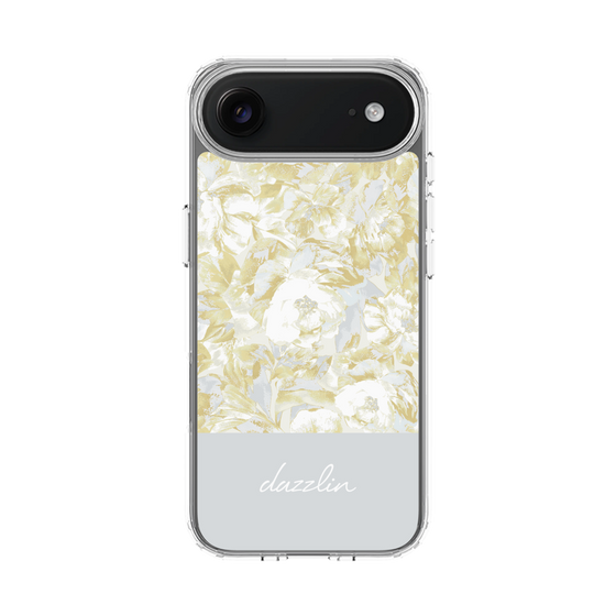 Slim Protection Case［ dazzlin - PaintFlower - Light Blue ］