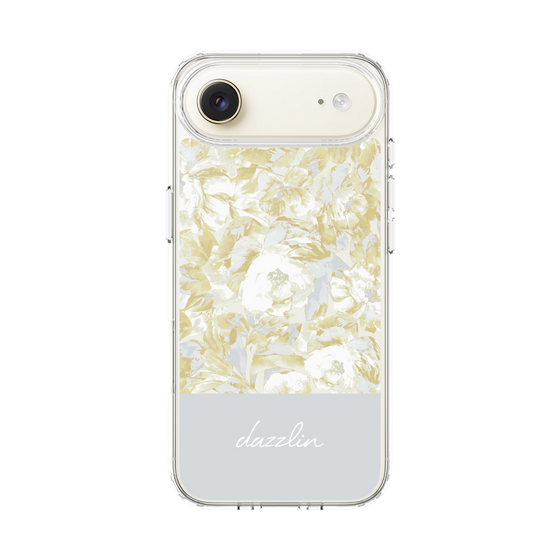 Slim Protection Case［ dazzlin - PaintFlower - Light Blue ］