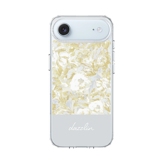 Slim Protection Case［ dazzlin - PaintFlower - Light Blue ］