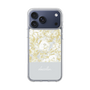 Slim Protection Case［ dazzlin - PaintFlower - Light Blue ］