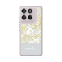Slim Protection Case［ dazzlin - PaintFlower - Light Blue ］