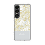 Slim Protection Case［ dazzlin - PaintFlower - Light Blue ］