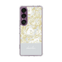 Slim Protection Case［ dazzlin - PaintFlower - Light Blue ］