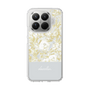 Slim Protection Case［ dazzlin - PaintFlower - Light Blue ］