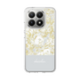 Slim Protection Case［ dazzlin - PaintFlower - Light Blue ］