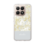 Slim Protection Case［ dazzlin - PaintFlower - Light Blue ］