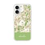 Slim Protection Case［ dazzlin - PaintFlower - Green ］