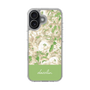 Slim Protection Case［ dazzlin - PaintFlower - Green ］