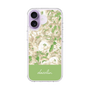 Slim Protection Case［ dazzlin - PaintFlower - Green ］