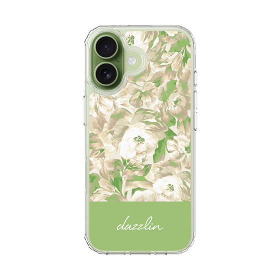 Slim Protection Case［ dazzlin - PaintFlower - Green ］
