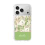Slim Protection Case［ dazzlin - PaintFlower - Green ］