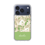 Slim Protection Case［ dazzlin - PaintFlower - Green ］