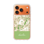 Slim Protection Case［ dazzlin - PaintFlower - Green ］