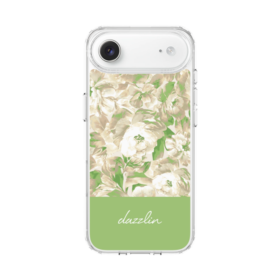 Slim Protection Case［ dazzlin - PaintFlower - Green ］
