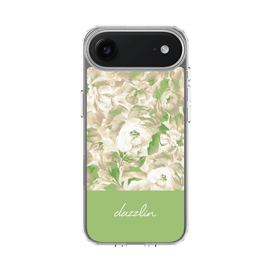 Slim Protection Case［ dazzlin - PaintFlower - Green ］