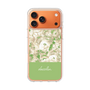 Slim Protection Case［ dazzlin - PaintFlower - Green ］