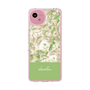 Slim Protection Case［ dazzlin - PaintFlower - Green ］