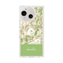 Slim Protection Case［ dazzlin - PaintFlower - Green ］