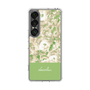 Slim Protection Case［ dazzlin - PaintFlower - Green ］