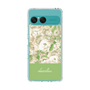 Slim Protection Case［ dazzlin - PaintFlower - Green ］