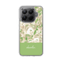 Slim Protection Case［ dazzlin - PaintFlower - Green ］