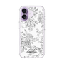 Slim Protection Case［ dazzlin - ToneFlower - Gray ］