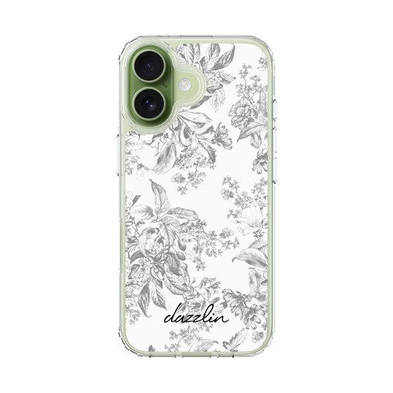 Slim Protection Case［ dazzlin - ToneFlower - Gray ］
