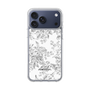 Slim Protection Case［ dazzlin - ToneFlower - Gray ］
