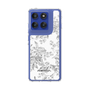 Slim Protection Case［ dazzlin - ToneFlower - Gray ］