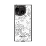 Slim Protection Case［ dazzlin - ToneFlower - Gray ］