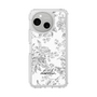 Slim Protection Case［ dazzlin - ToneFlower - Gray ］