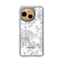 Slim Protection Case［ dazzlin - ToneFlower - Gray ］