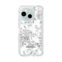 Slim Protection Case［ dazzlin - ToneFlower - Gray ］