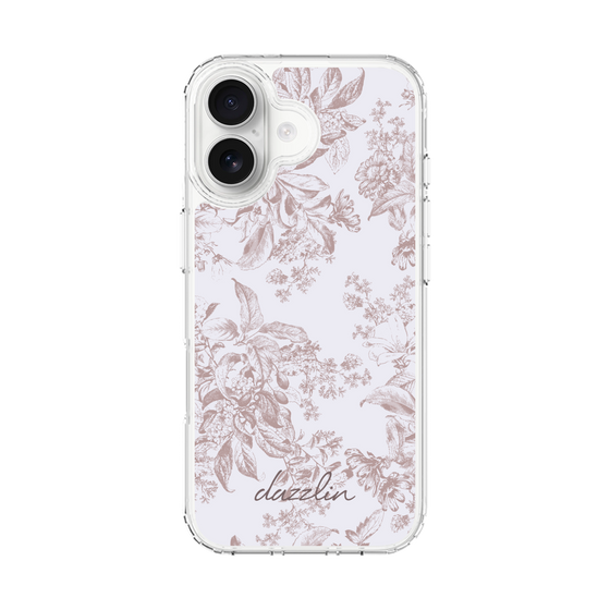 Slim Protection Case［ dazzlin - ToneFlower - Pink ］