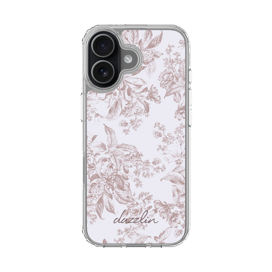 Slim Protection Case［ dazzlin - ToneFlower - Pink ］