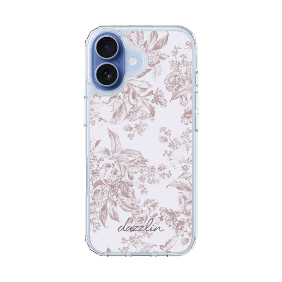 Slim Protection Case［ dazzlin - ToneFlower - Pink ］