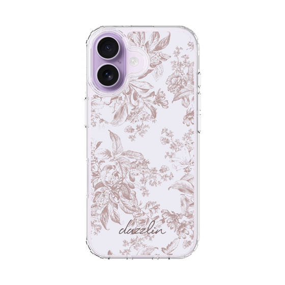 Slim Protection Case［ dazzlin - ToneFlower - Pink ］