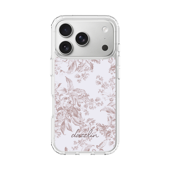 Slim Protection Case［ dazzlin - ToneFlower - Pink ］