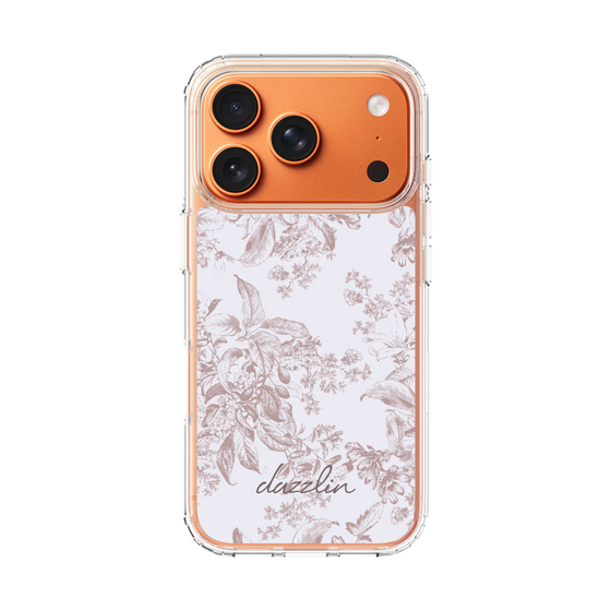 Slim Protection Case［ dazzlin - ToneFlower - Pink ］