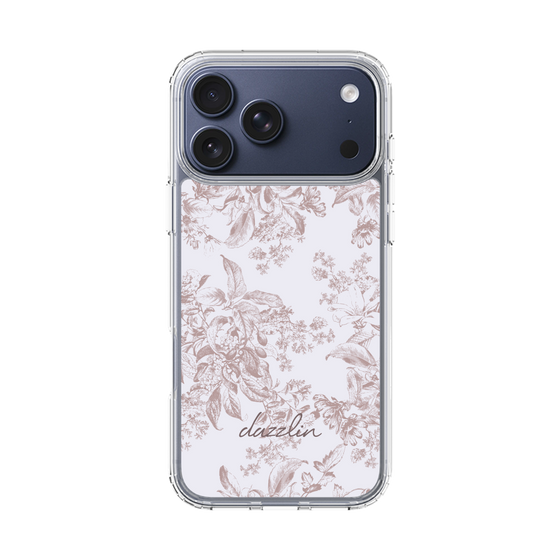 Slim Protection Case［ dazzlin - ToneFlower - Pink ］